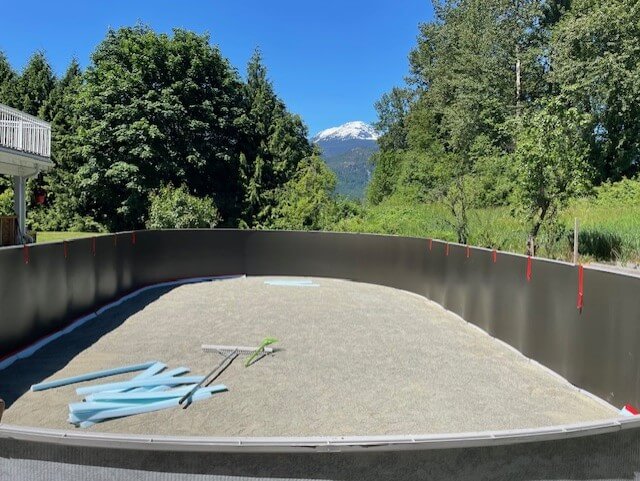 Tcc Pool Above Ground Pool Installation – Tiedeman Custom Construction